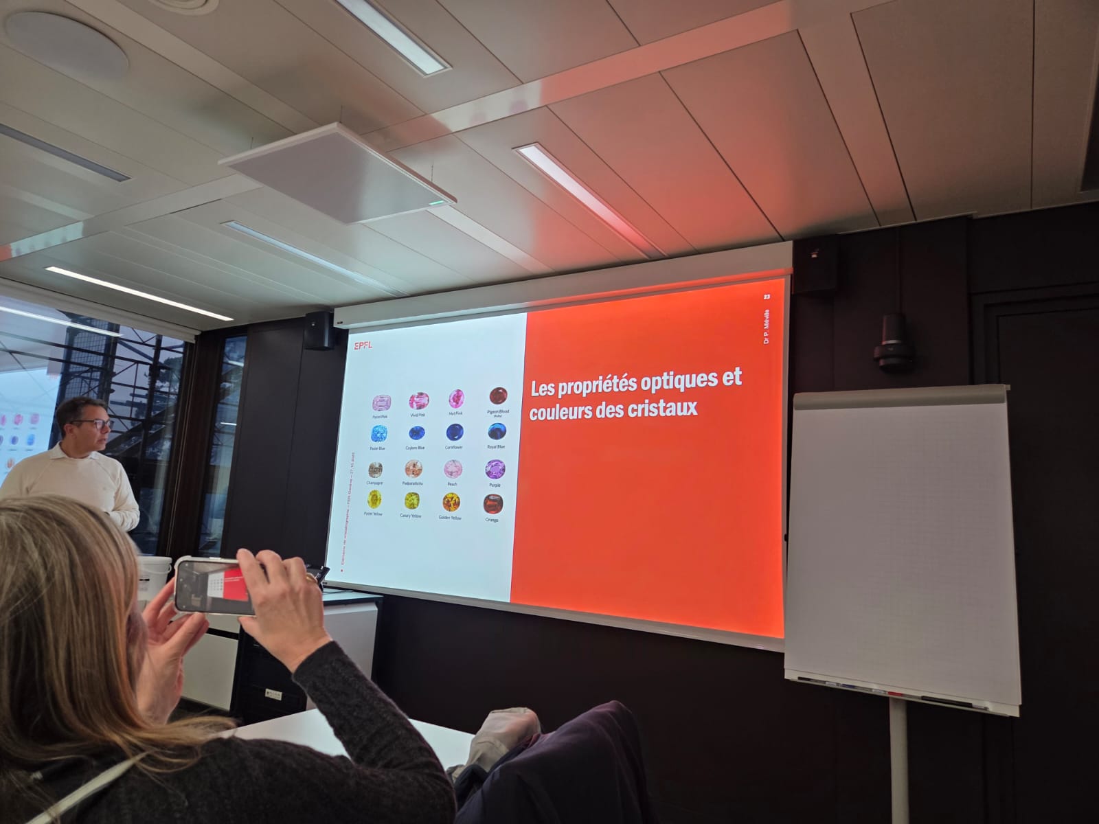 Cristallography module, by Dr. Pascal Miéville Image